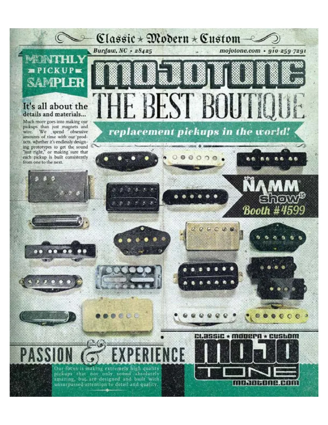 The Best Boutique, Mojotone