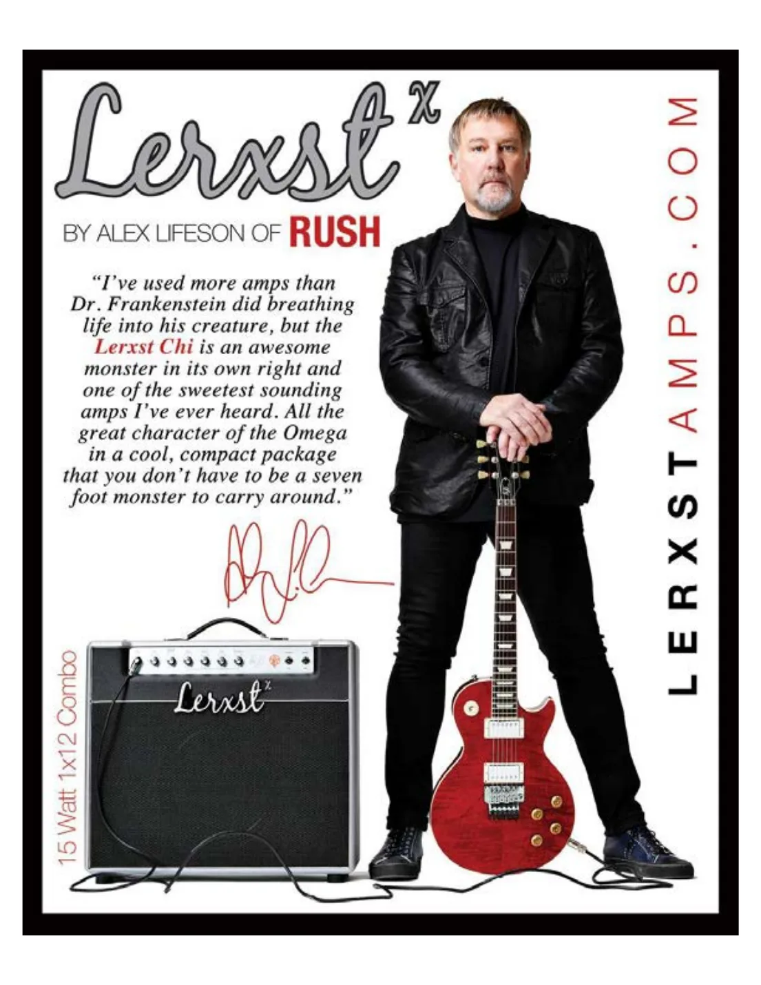 Lerxst Chi combo, Lerxst Amps / Alex Lifeson
