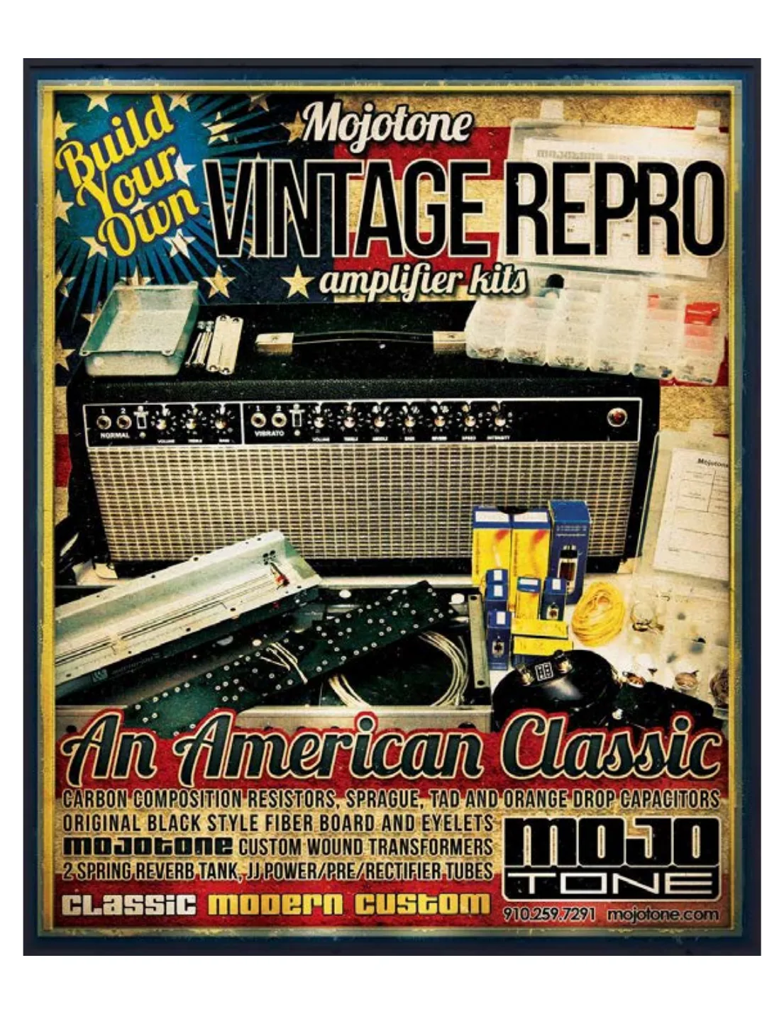 Vintage repro campaign, Mojotone
