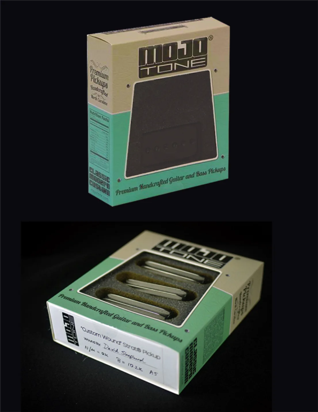 Retail packaging, Mojotone