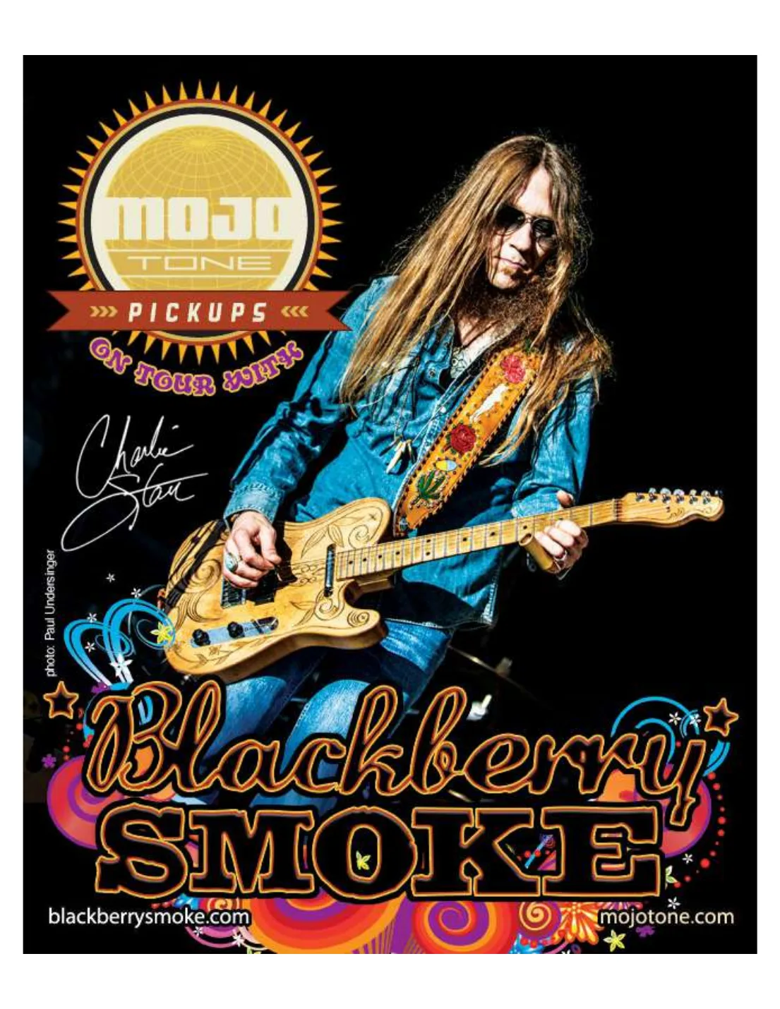 Blackberry Smoke poster, Mojotone